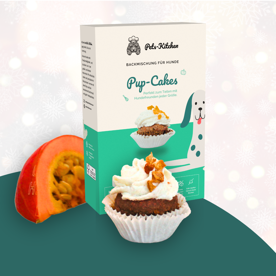 Pup-Cakes Backmischungen für Hunde