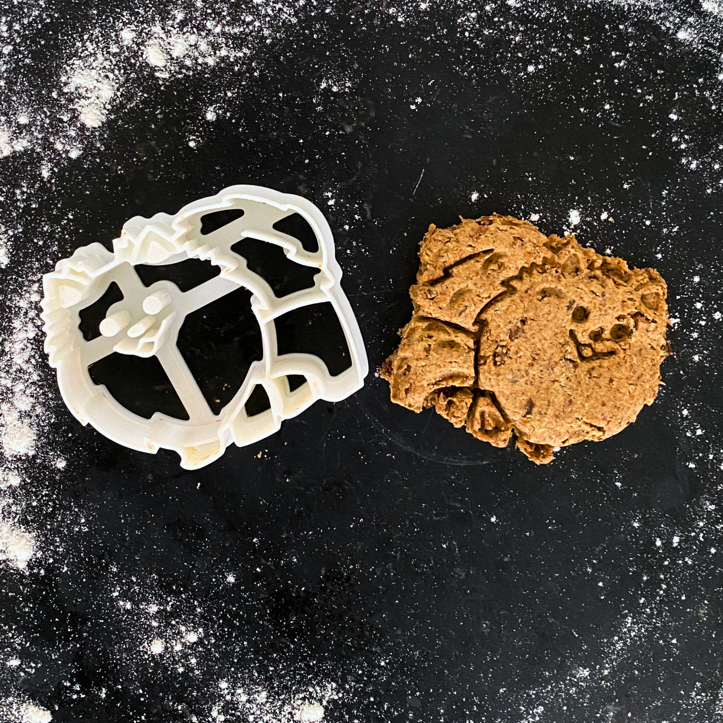Pup-Bites Backmischung und Keksausstecher